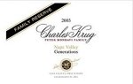 Charles Krug Generations Family Reserve Napa Valley 2012 - 750 ml - 92 Poinits Wine Spectator