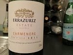 Max Errazuriz Carmenere Reserva 2014 - 750 ml