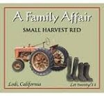 A Family Affair Small Harvest Red Lot 2012 -750 ml