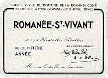 Domaine de la Romanee -Conti Romanee -Saint -Vivant Grand Cru. Cotes de Nuits, France - 2013 - 750 ml